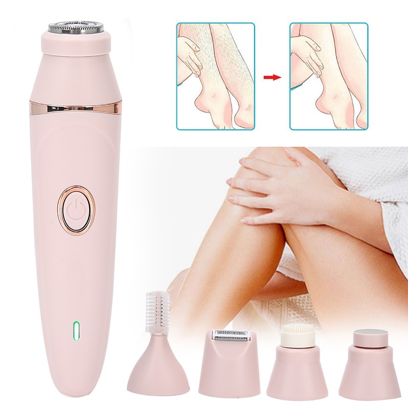 Multi Functional Women Electric Shaver Painless USB Wet Dry Dual
