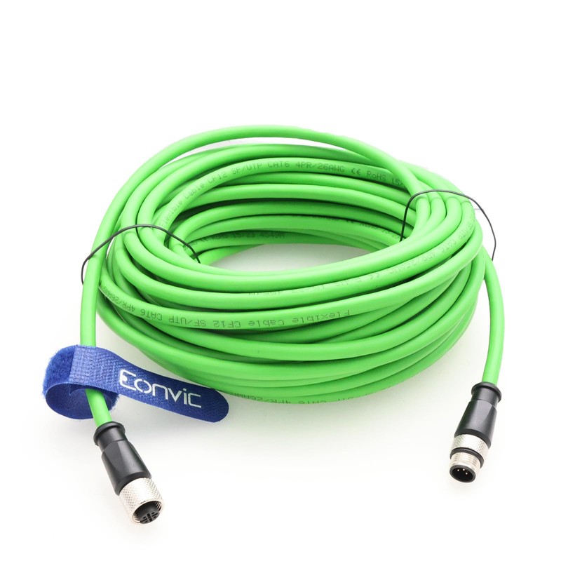 Eonvic Industrial M12 A Code 5 Pin Male to Female