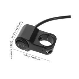 Alipis 2pcs Motorcycle Headlight Switches Durable Handlebar Toggle Switches Compatible with Motorbikes Sturdy and Off Light Control Easy Installation for Enhanced Safety and Convenience