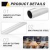 MECCANIXITY 2 PCS 304 Stainless Steel Tubing, 12mm OD 0.5mm