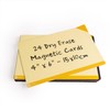 Rewrities Notes - 24 Dry Erase Magnetic Cards for Tasks,