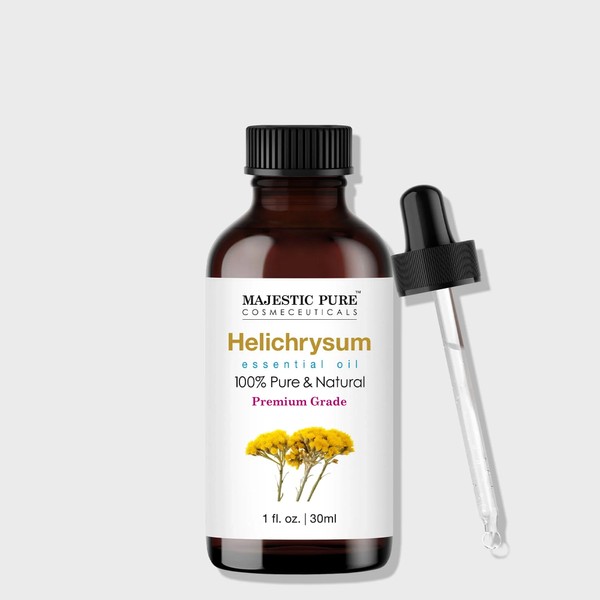 Majestic Pure Cosmeceuticals Helichrysum Essential Oil (1 oz)