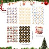 Advent Calendar Stickers Numbers, 5 x Advent Calendar Stickers 1-24,