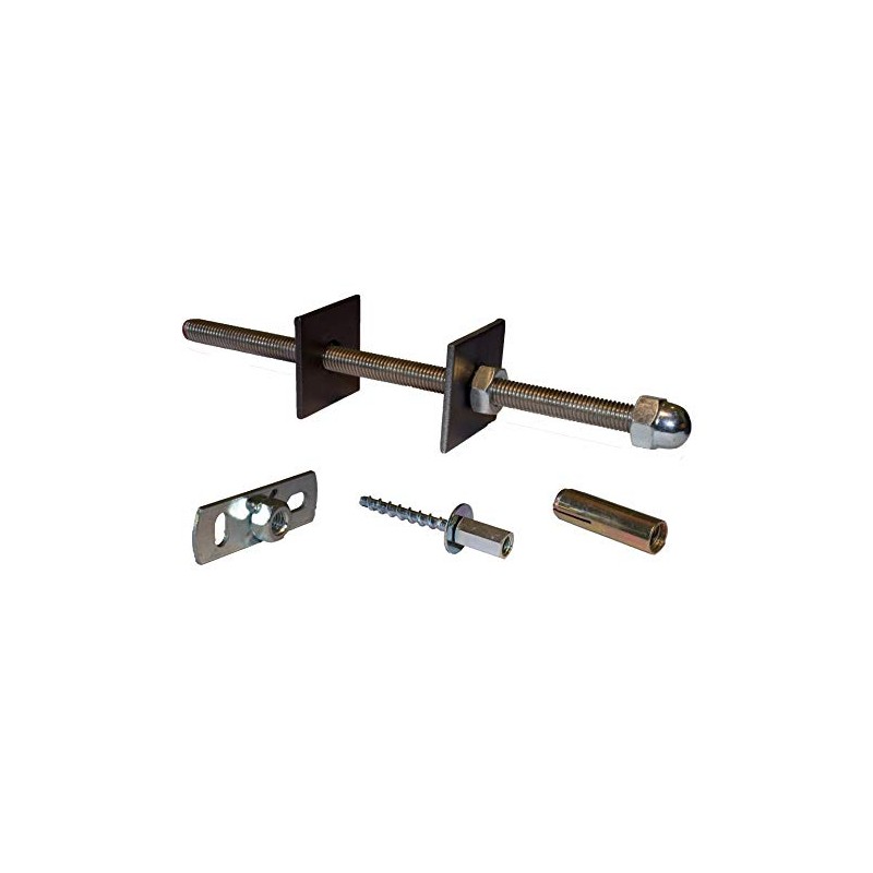 Cast Iron Radiator Stay/Bracket/Tie/Retainer/Fixing Gunmetal (Threaded Fixing)