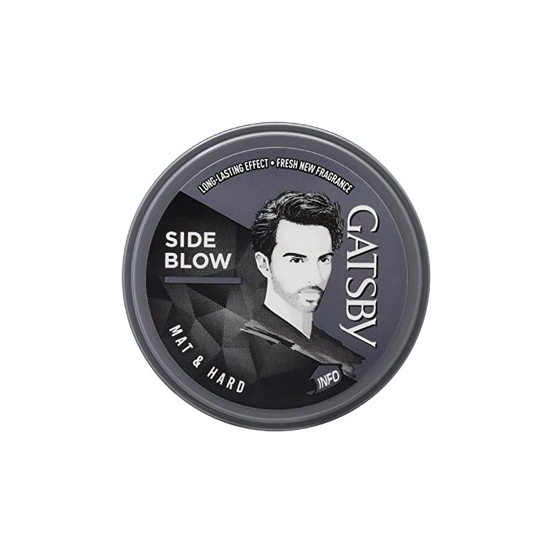 Gatsby Hair Styling Wax Matt & Hard 75g Grey