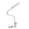 Gooseneck LED Work Light Silver C Clamp LED 21W Dimmable