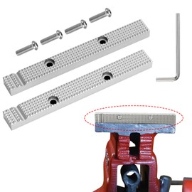 Motoparty for Craftsman Vise Jaw for Many Older USA Models 6 1/2" Reversable Gray Vises with Allen Key