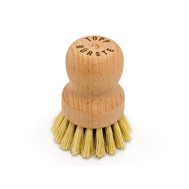 Bümag Pot Brush / Dish Brush with Fibre Natural Bristles