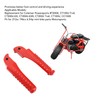 1 Pair Foot Pegs Bracket Kit Aluminium Alloy Motorcycle Foot