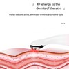 Eye Massage Machine Blue Red Light High Frequency Vibration Hot