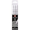 Sakura Gelly Roll White, 3 Pens Bright White in a
