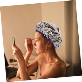 Baluue Pcs Hair Dyeing Hat Heat Protect Reusable Hair Bonnet Evaporation Caps