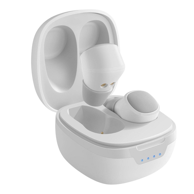 STEREN Mini audífonos Bluetooth FreePods True Wireless, Blancos