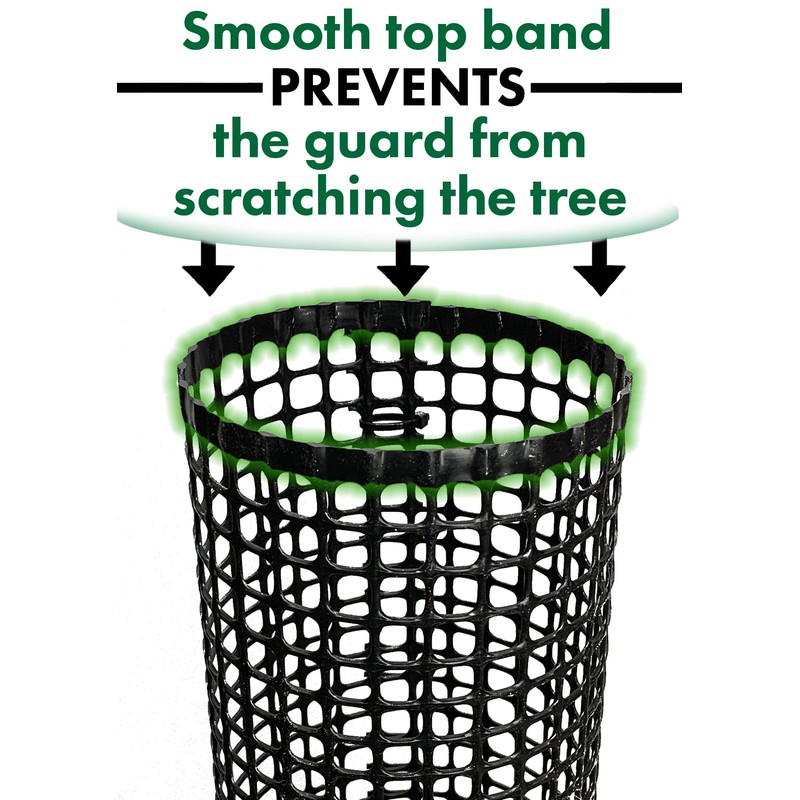 Voglund Nursery Mesh Tree Bark Protector Guard 24 Inches Tall