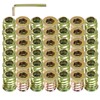 Moicstiy - 50 piezas de insertos roscados de 1/4 "-20