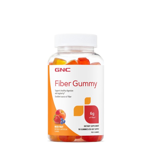 GNC Fiber 6g Gummy | Supports Healthy Digestion & Regularity