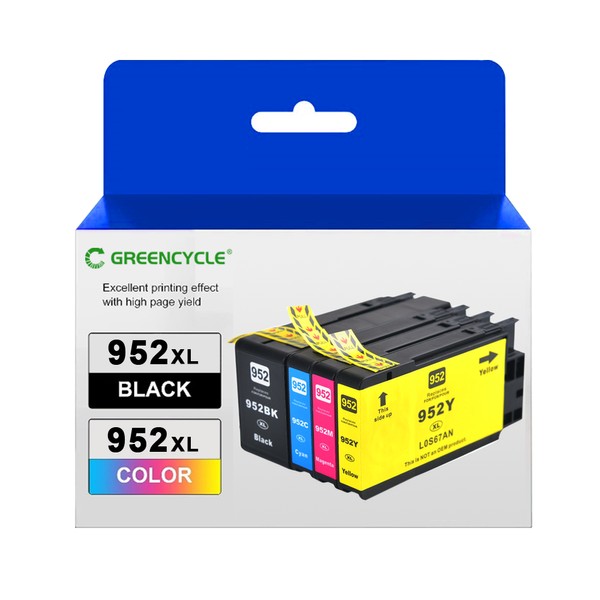 For HP 952XL Ink Cartridges Replacement for HP 952 XL