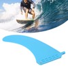 Surf Fin PVC 7.9in Blue Flexible Professional Surfboard Fin for