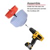 JIECHENG Carbide-Tipped 6 Inch Hole Saw with Dust Bowl for