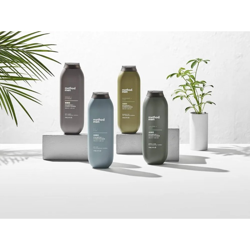 Method Men 2 En 1 Acondicionador Y Shampoo Olor Sea