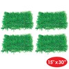 Packaged Tissue Grass Mats Party Decoration Pack of 4