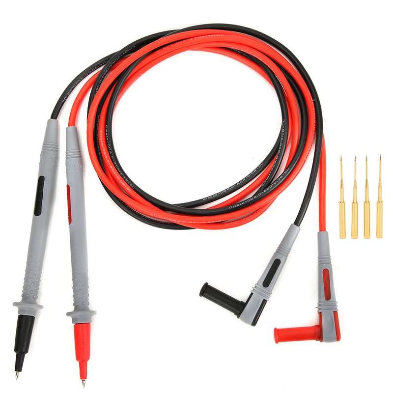 P1505 150cm 1000V/10A Universal Multimeter Test Lead Probe Cable Silicone
