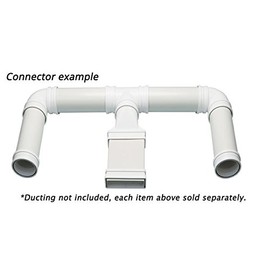 Kair Fast Seal 125mm - 5 inch Ducting Connector for Quick Fitting Round Pipe to Duct Fitting