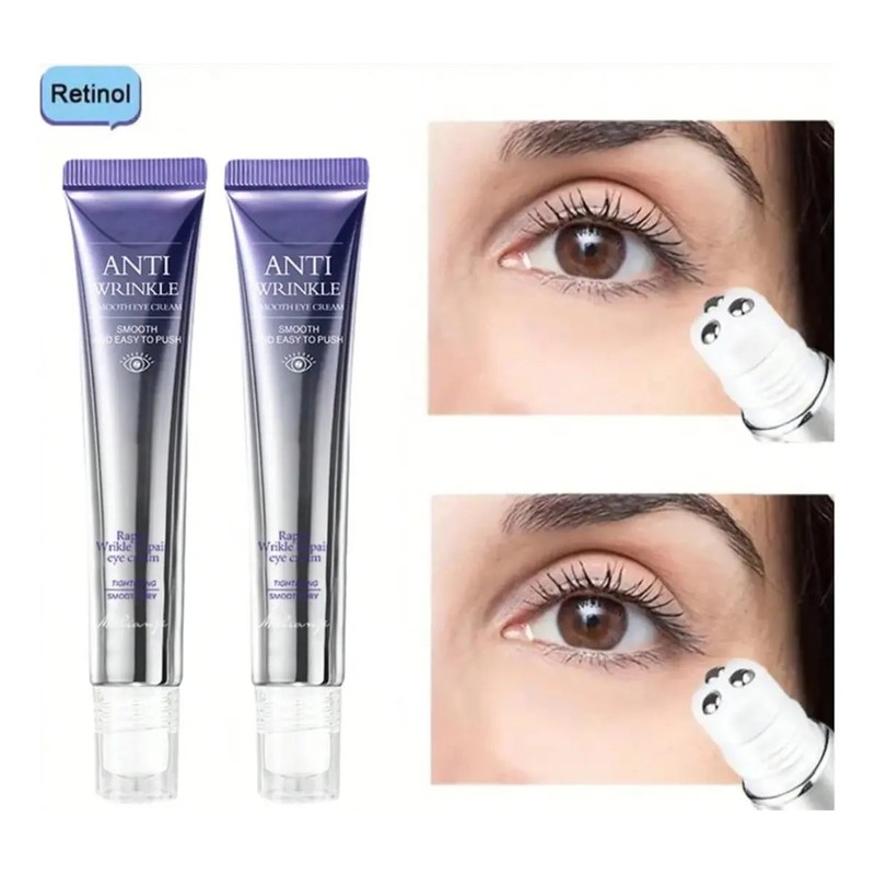 Molianji Crema Contorno Ojos Retinol 20g Antiarrugas e Hidratante DiurnoNocturno