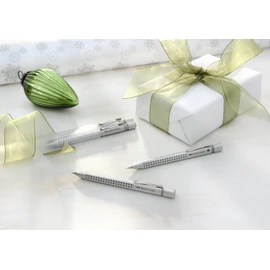 Faber-Castell Grip 2011 Medium Tip Ballpoint Pen - Silver