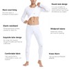 PISIQI Ropa Interior térmica para Hombre, con Forro Polar Ultra
