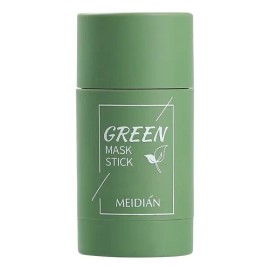 Mascarilla Facial En Barra Té Verde Limpiadora Meidian Todo Tipo De Piel