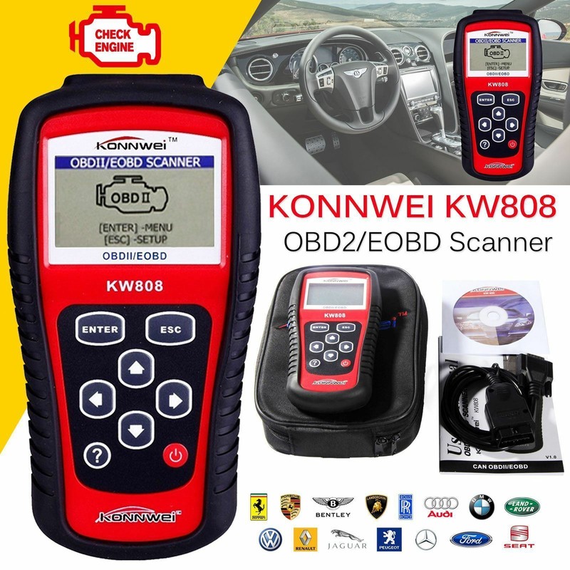 kiwitatá Car Scanner Tool EOBD OBD2 Automotive Diagnostic Engine Fault