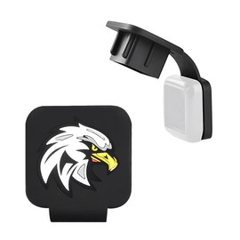 KVAEY 2 Inch Trailer Hitch Cover, Rubber Tube Plug Insert Cap for 2" Receivers, Square Dustproof Tow Receiver Tube Plug Cap, Universal Tow Hitch Cover for for Most Vehicles, SUV (Eagle with Buckle)