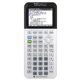 Calcuso TI-83 Premium CE Python Graphing Calculator Blue