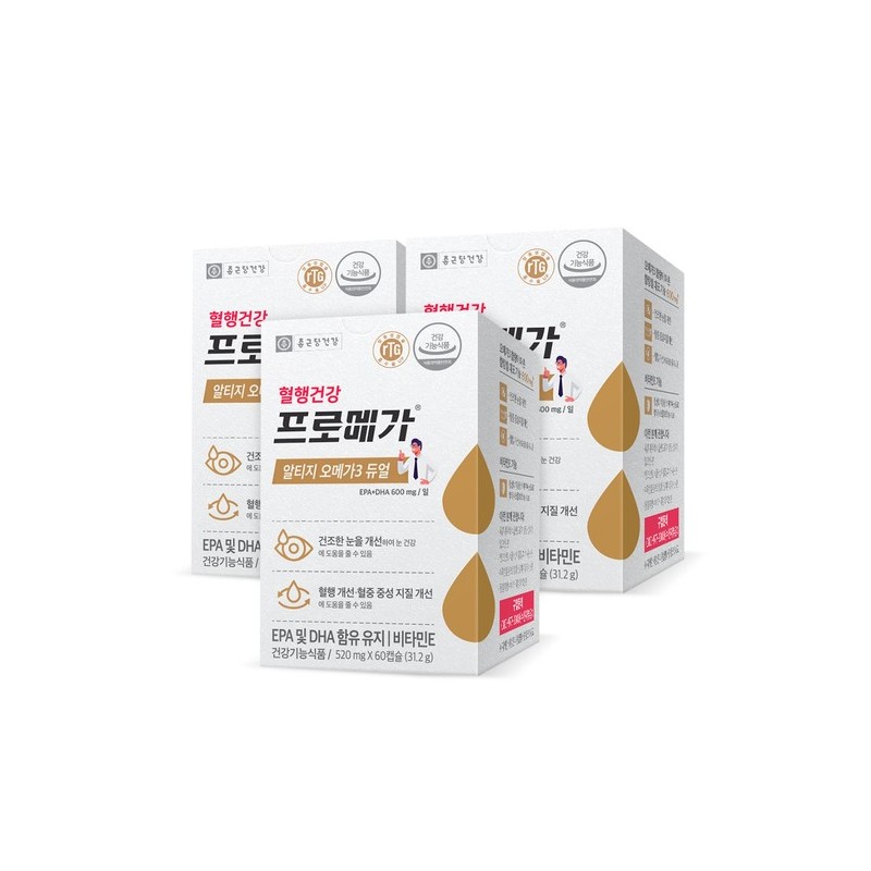 Chong Kun Dang Health Promega RTG Omega 3 Dual 3