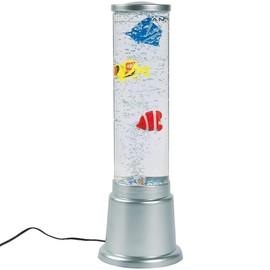 Fish Bubble Lamp - 13 inch tall - Dormroom, Kids room and Home Decor