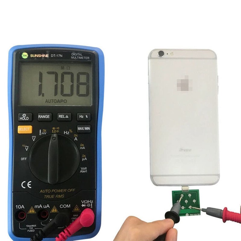 Acxico 3Pcs/Set Mobile Phone Battery Power Charging Dock Flex Tester