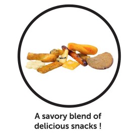 Utz 4 Packs Utz Pub Mix Barrels A Savory Blend of Crunchy Snacks 44 OZ.