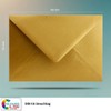 COLOURS-4-YOU Envelopes, DIN C6, Gold, 11.4 x 16.2 cm, 110