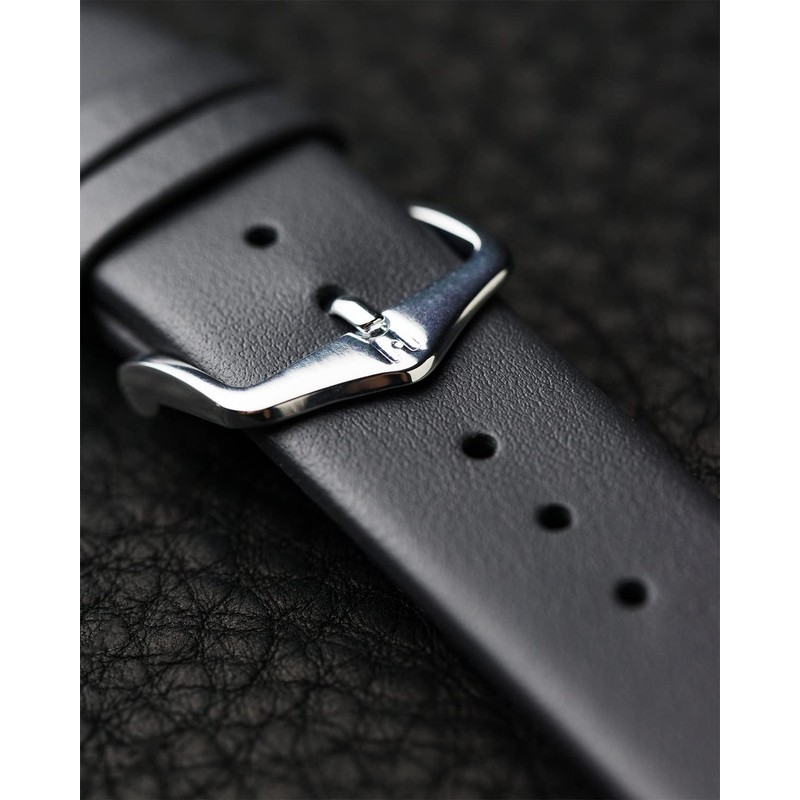Hirsch Toronto Watch Strap, Italian Calf Leather, Classic/Elegant - Women/Men,