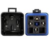 Weasch 2 Pack Waterproof Relay Kit, 24V 40A, 4 Pin