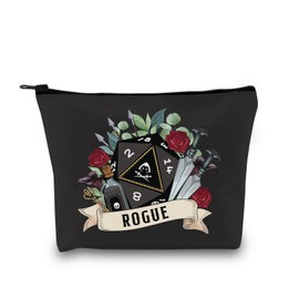 AKTAP D&D Cosmetic Bag DND Rogue Cosmetic Bag Rogue Cube Gift DND Gift for Women DND Class Zipper Pouch DND Gifts for Her, rogue bag, Fashionable