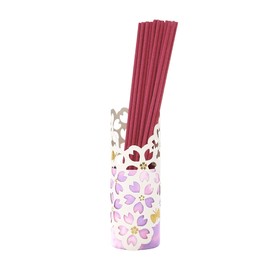 Nippon Kodo | Scentscape | Sakura Moyoh | 40 Japanese Incense Sticks With Ceramic Holder