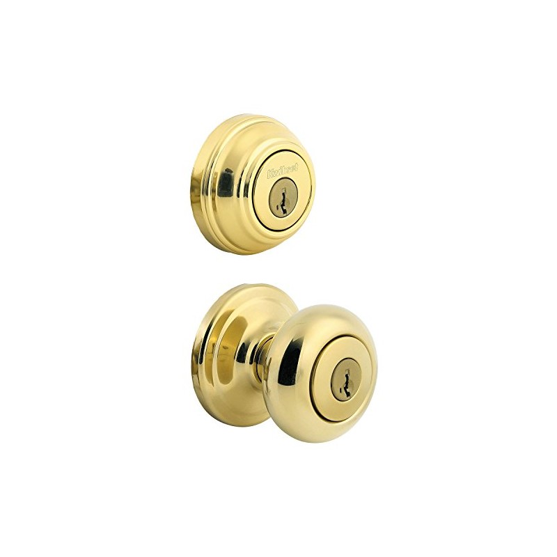 Kwikset Juno Keyed Entry Door Knob and Single Cylinder Deadbolt