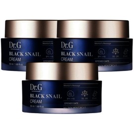 Dr.G Miracle House Dr. G Black Snail Cream 50ml 3pcs /sj 444402 / 미라클하우스 닥터지 블랙 스네일크림 50ml 3개 /sj 444402