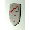 N/A GRILLE EMBLEM fits RAM DIESEL 2006-2010 Silver/Red OL