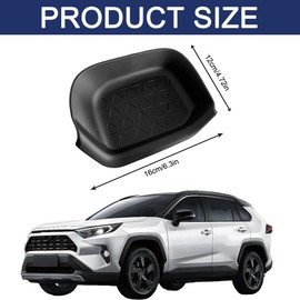 HQRNYP Driver Storage Organizer Tray, Car Console Organizer, Driver's Interior Insert Tray, Car Interior Accessories Dashboard Storage Box Fit for Toyota RAV4 2025 2024 2023 2022 2021 2020 2019