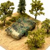 gdeplok 3 Pcs Camouflage Net Dense Foliage Set - Realistic