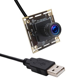 ELP 16MP USB Camera Module Ultra HD 3496P USB Camera with IMX298 Image Sensor Webcam, Plug and Play Embedded Camera in 3D Printer Camera Industrial Medical Devices for Linux Android Windows Mac