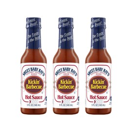 Sweet Baby Ray’s Kickin' Barbecue Hot Sauce 5 Fl Oz (Pack of 3)